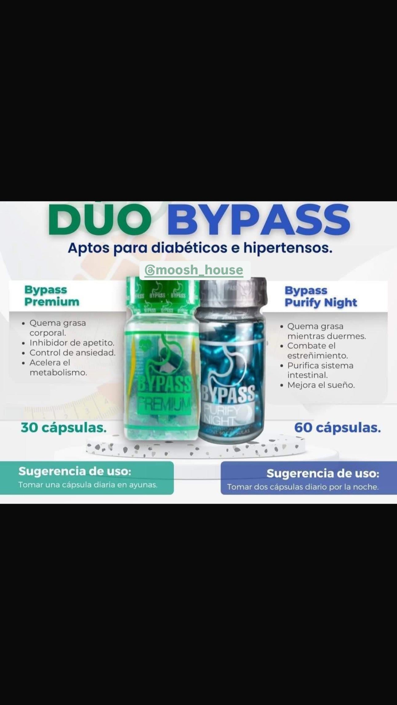 DUO BYPASS (hipertensos y diabeticos)