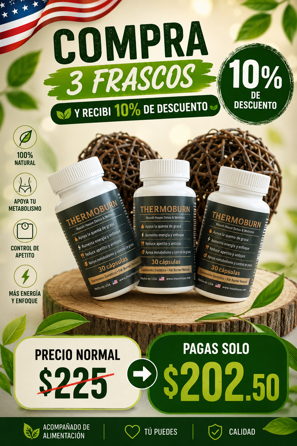THERMOBURN 3MONTH KIT