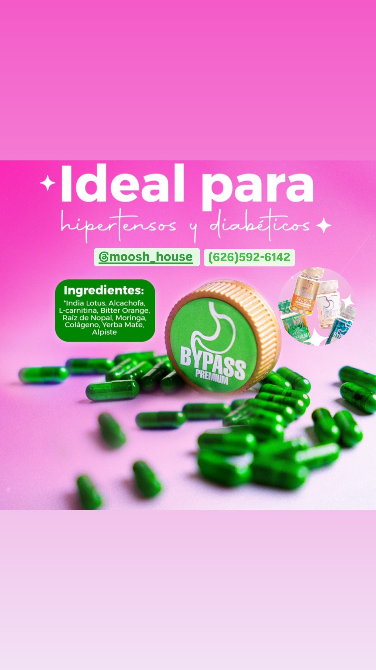 DUO BYPASS (hipertensos y diabeticos)