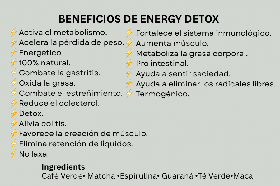 ENERGY DETOX⚡️