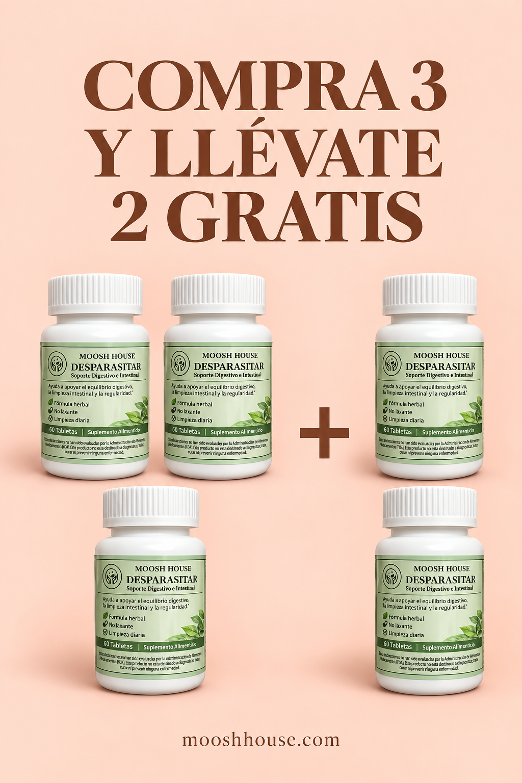 Buy 3 DESPARASITAR Get 2 Free