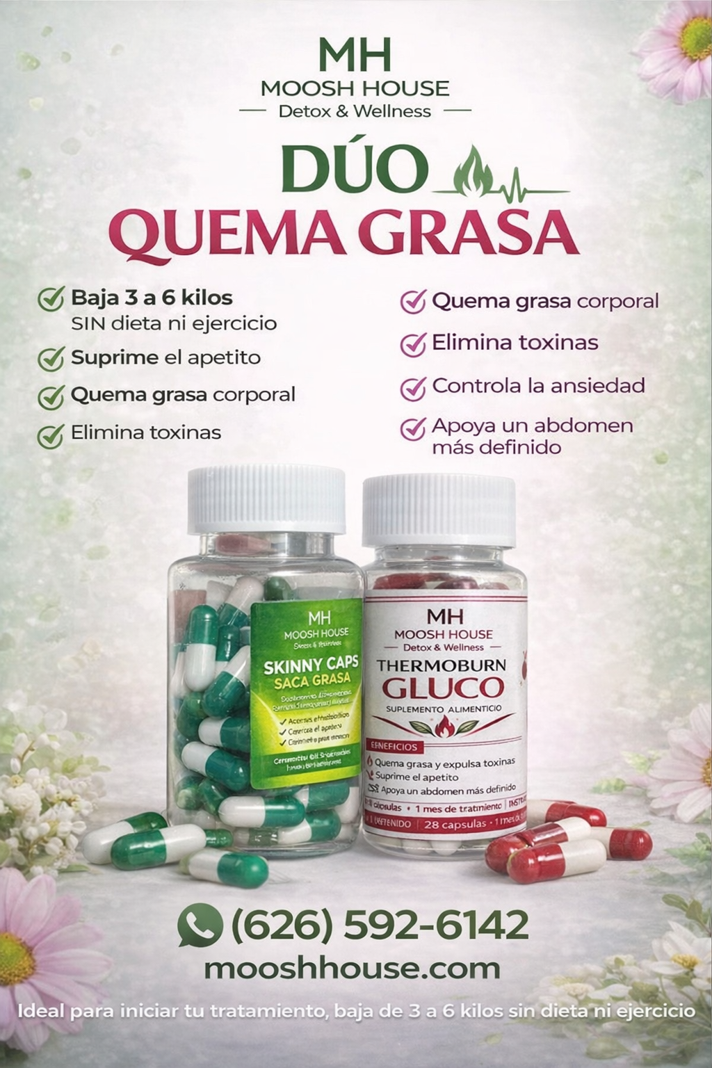 Skinny Caps + Meta gluco
