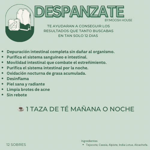 DESPANZATE TEA (12 day detox)