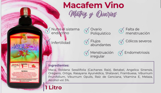 MACAFEM MATRIZ Y OVARIOS