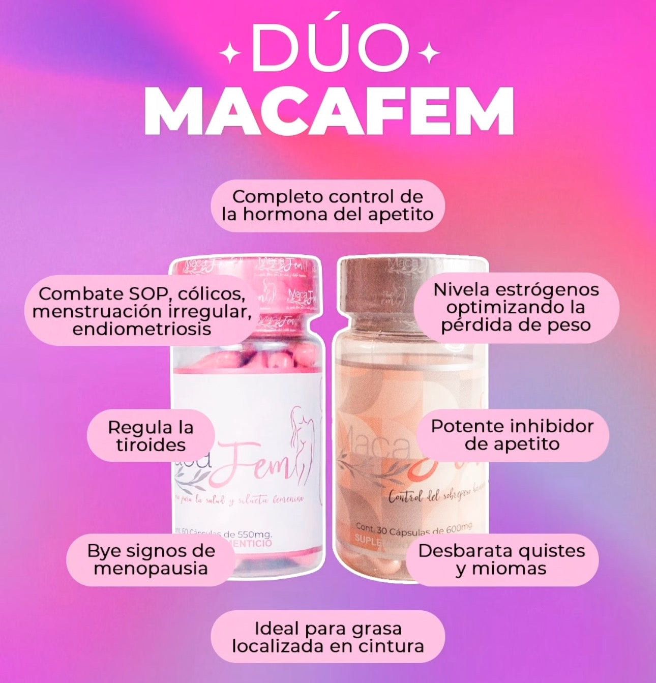 Duo macafem (hormonal treatment)